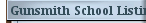 Gunsmith School Listings